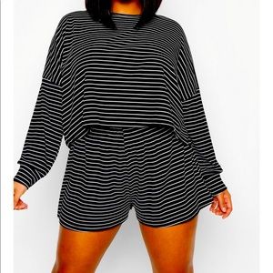 Boohoo short set